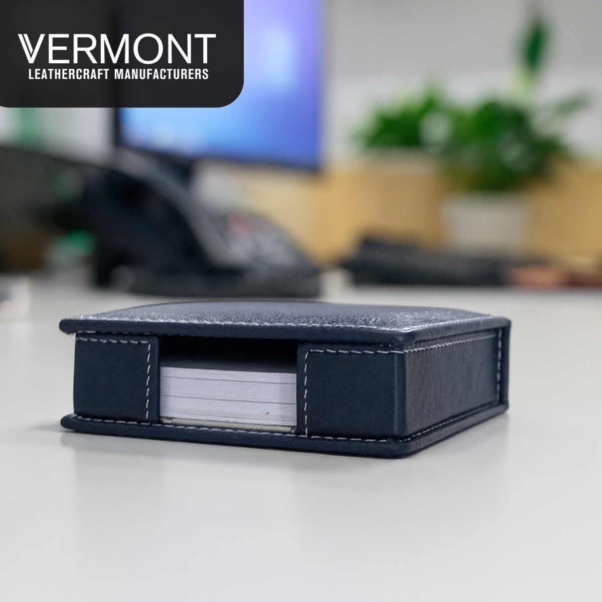 Leather Memo Block V2886
