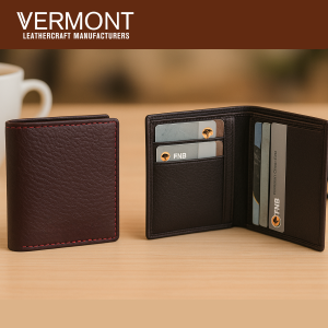 Bifold Credit Card Leather Wallet V2164