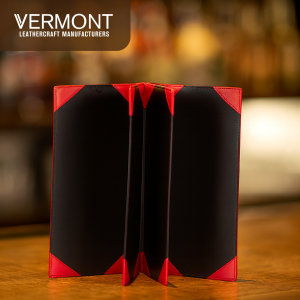 V1998 – Orchits A3 Slimline Leather Menu