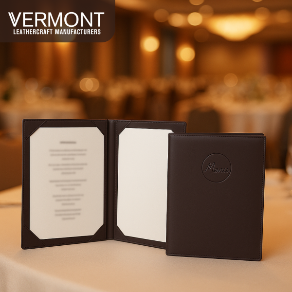 V2681 - A5 Leather Menu